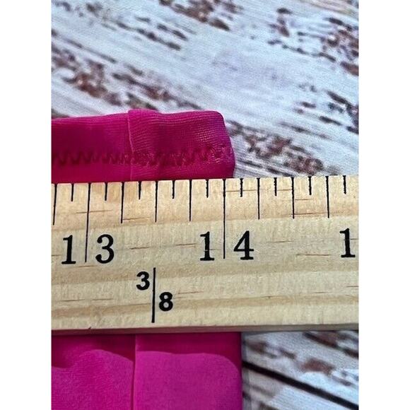 J.Crew Womens Hallie Bikini Bottom High Rise Swim Beach Fuchsia Pink Size M NWT - Picture 9 of 9